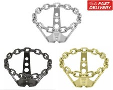 Lowrider Chain Steering Wheel for OG Bicycle, Cruiser CHROME, GOLD, BLACK
