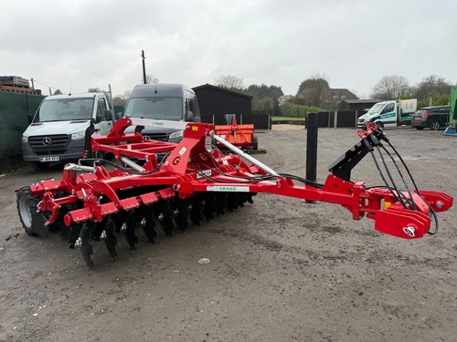 Speed disc harrow - harrow, cultivator