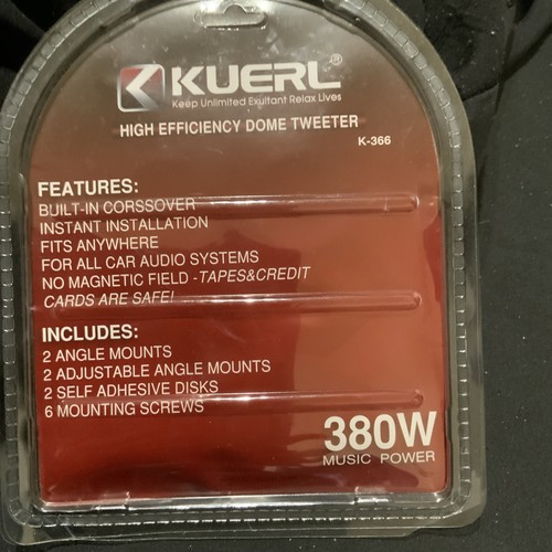 380w mini dome tweeter - 2x,