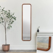 Tall Wooden Curved Framed Wall