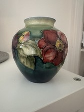 Moorcroft Pottery Green Floral