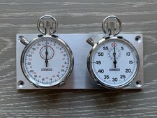 Vintage Herwins Swiss Stopwatch Rally Timer Dashboard Timer 7 (Serviced)