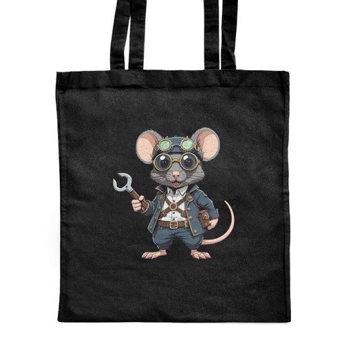 Steampunk rat classic black - rat',