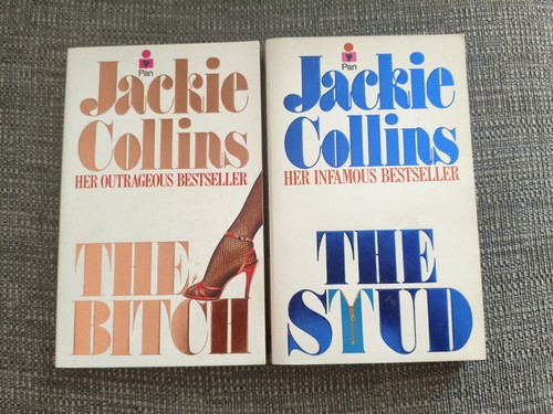 Vintage jackie collins books - jackie,