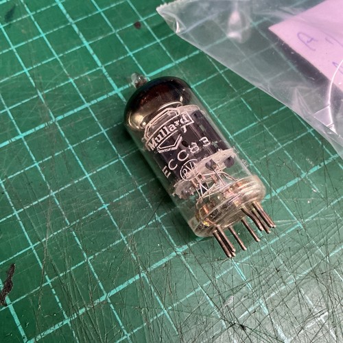 Ecc83 mullard valve - tube, halo