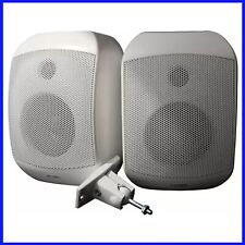 Vision Speakers SP-1300 70w - White - Wall Mount Satellite Speakers With Bracket