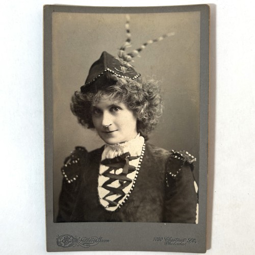 Antique cabinet card photo - antique,