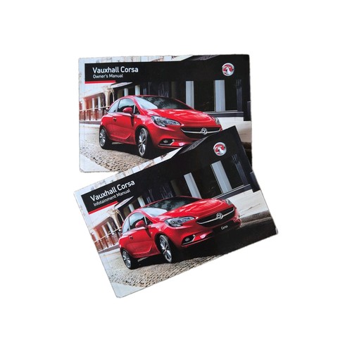 Vauxhall corsa handbook - handbook, /