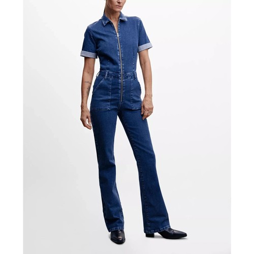Mango womens denim - denim, jumpsuit