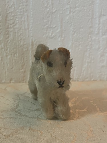 Steiff dog terrier - steiff, stuffed
