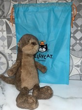 🦦 Jellycat – Brooke Otter Plush 🤎✨- ⭐️Very Rare⭐️
