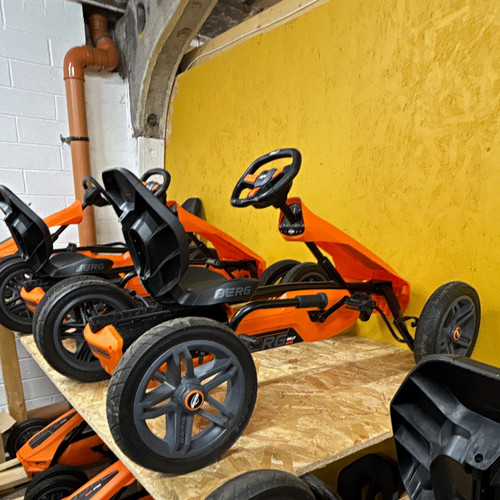 Berg orange pedal kart - berg,