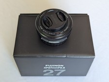 Fujifilm Fuji X-mount XF 27mm F2.8 Pancake Lens. Excellent Condition Boxed!!