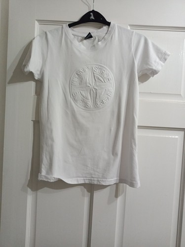 Stone island kids white - stone,