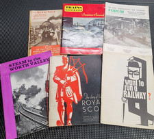 Train Ephemera Lot 1958 Royal