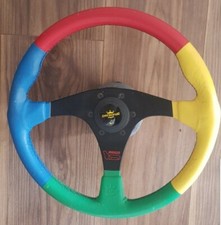 Rare One Off Personal Monza Harlequin Steering Wheel VW Etc