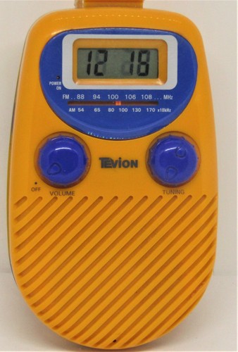 Tevion shower radio - tevion, am/fm