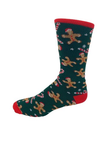 Mens christmas socks green - mens,