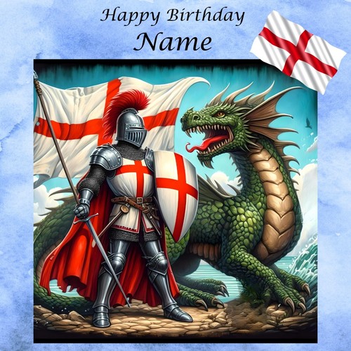 Personalised card george - card, &
