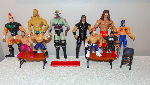 Mattel wwe knuckle - wwe, &