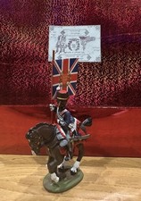 Mulberry Miniatures 15th Hussars Standard Bearer Waterloo 1815 Napoleonic Wars