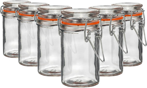 Glass spice jars - spice,