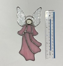 Stained Glass Angel. Sun