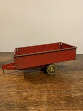 Vintage Tin Plate Tipper Trailer