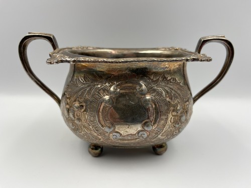 Antique silver plated - , sugar