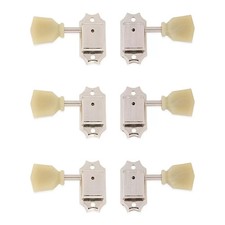 Gibson Deluxe Reissue Tuners 3 x 3 Vintage Kluson Style (Nickel) New & Packaged