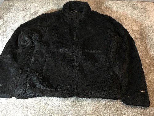 Drop dead black fleece size - drop,