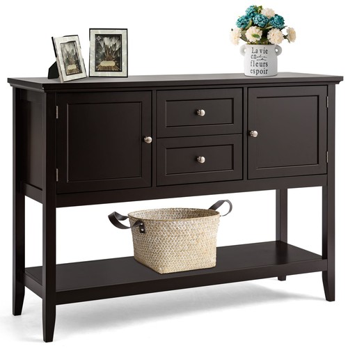 Sideboard table 116 5cm wood - table, 116.5cm