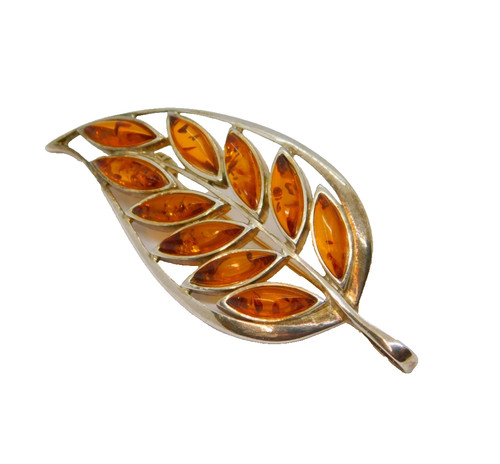 Sterling silver baltic amber - sterling,
