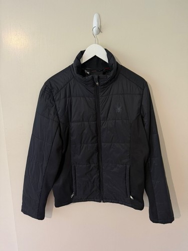 Spyder men black insulated - spyder, men’s