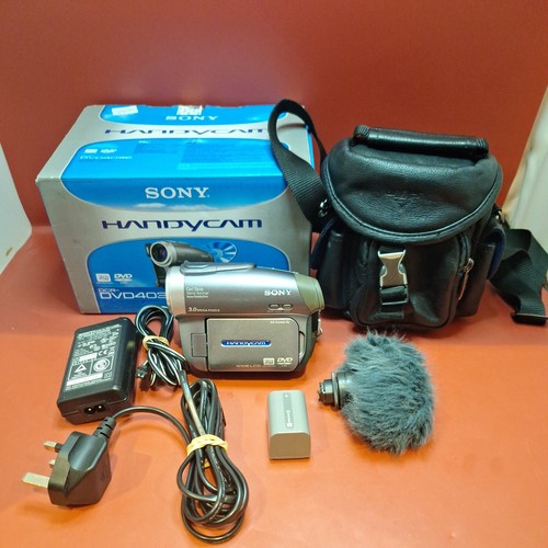 Boxed sony handycam - boxed,