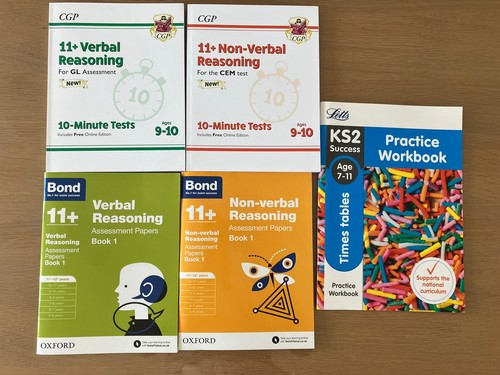 Unused books - books, cgp)