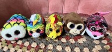 5 X Bundle Of McDonald’s TY Beanie Boos Soft/Plush Toys Sequins Gift Collectible