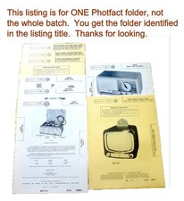 Sams PhotoFact set 790 folder