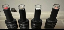 4 X Gel Nail Polish ‘The Manicure Company’ Colours See Description