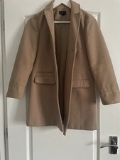 Topshop PETITE Camel Tailored
