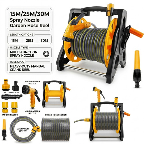 25m garden hose reel water - reel,