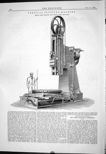 Antique old print 1881 - antique,