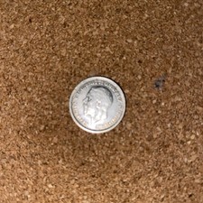 1934 Silver Three-penny Bit