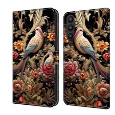 Card Wallet Case For Various Phone Leather Bag Flip Stand Cover Magnetic Strap