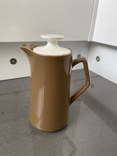 Vintage Beswick Light Brown Coffee Pot. Made In England Quality 8” Tall