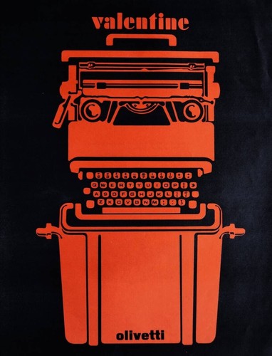 Rare 1969 olivetti valentine - olivetti,
