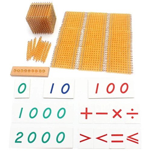 Montessori materials bead - materials,