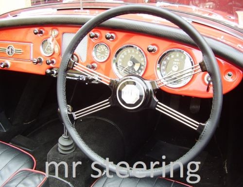 Fits magnette black leather - mg,
