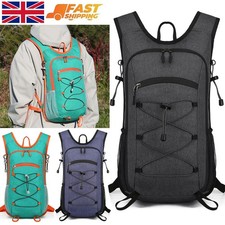 Lightweight Cycling Running Hydration Backpack Pack Rucksack Bag Hiking Sports
