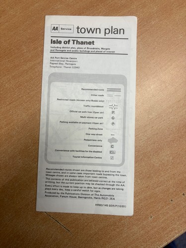 Isle thanet town - of, plan
